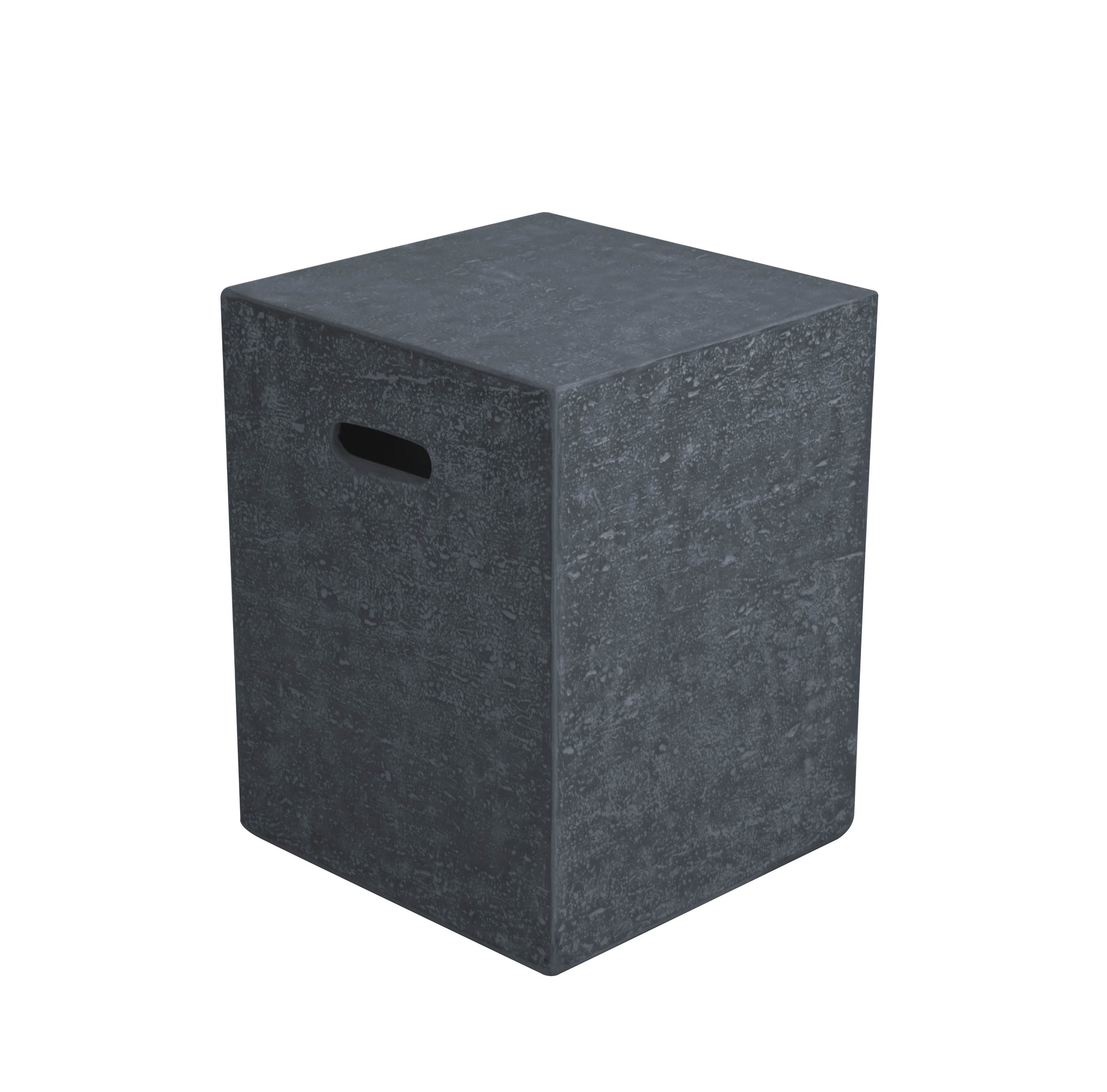 Square Tank Cover -20.0"H - Dark Gray