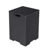 Square Tank Cover 15.9x15.9x25.4” - Bulgaria Black
