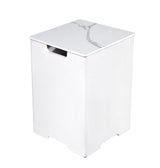 Square Tank Cover 15.9x15.9x25.4” - Bianco White