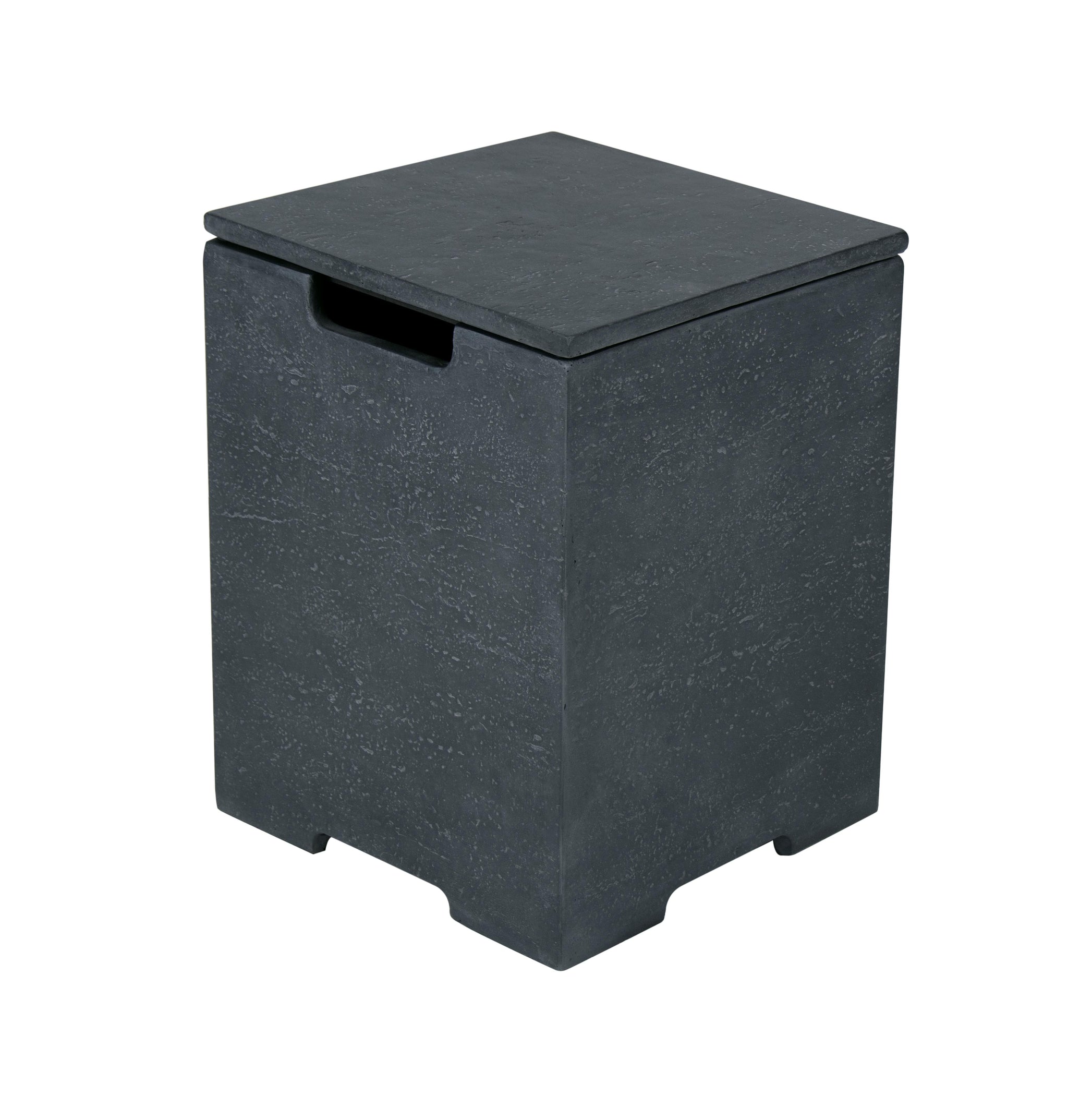 Square Tank Cover 15.9x15.9x25.4” - Slate Black