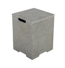 Square Tank Cover 15.9x15.9x25.4” - Light Gray