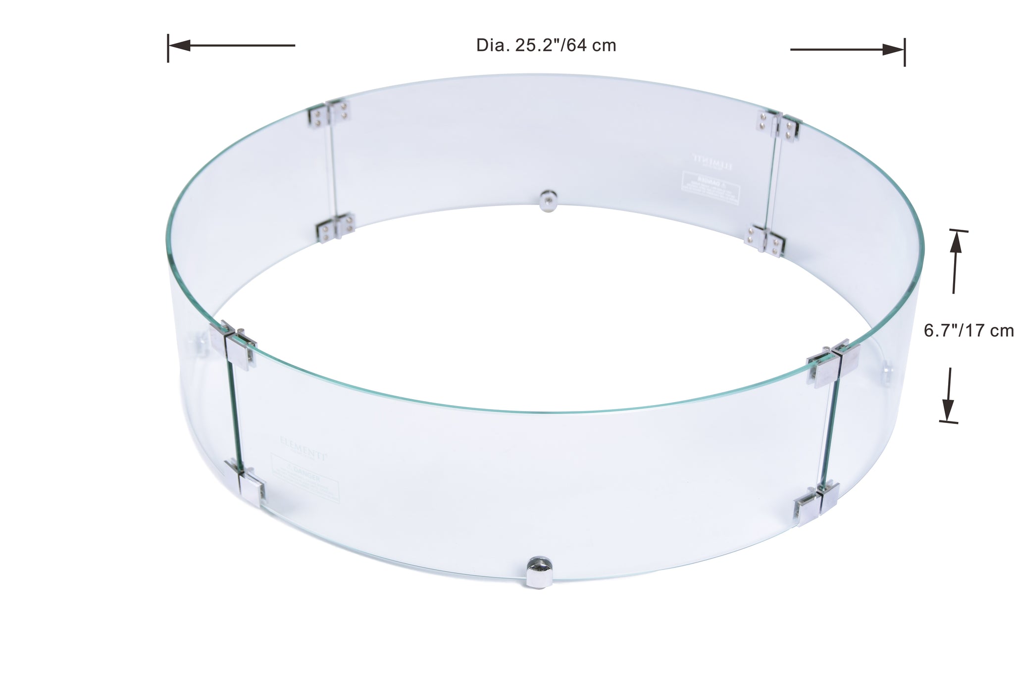 Wind Screen for Pacaya Fire Table 
(ONC05-022)