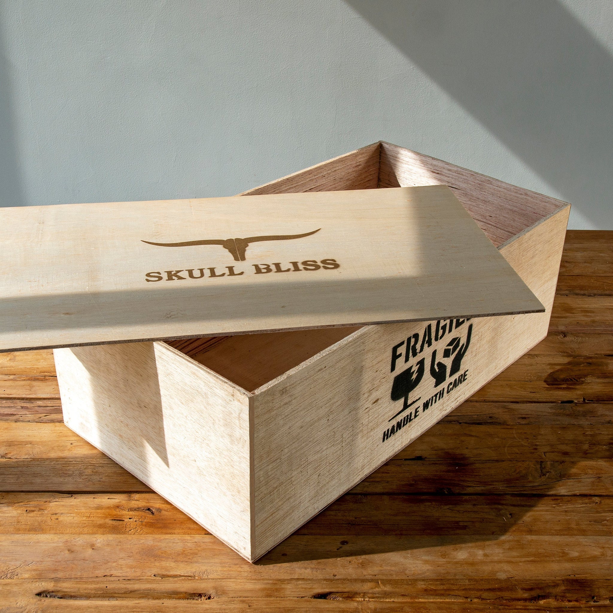 Longhorn Skull - Antique Storm