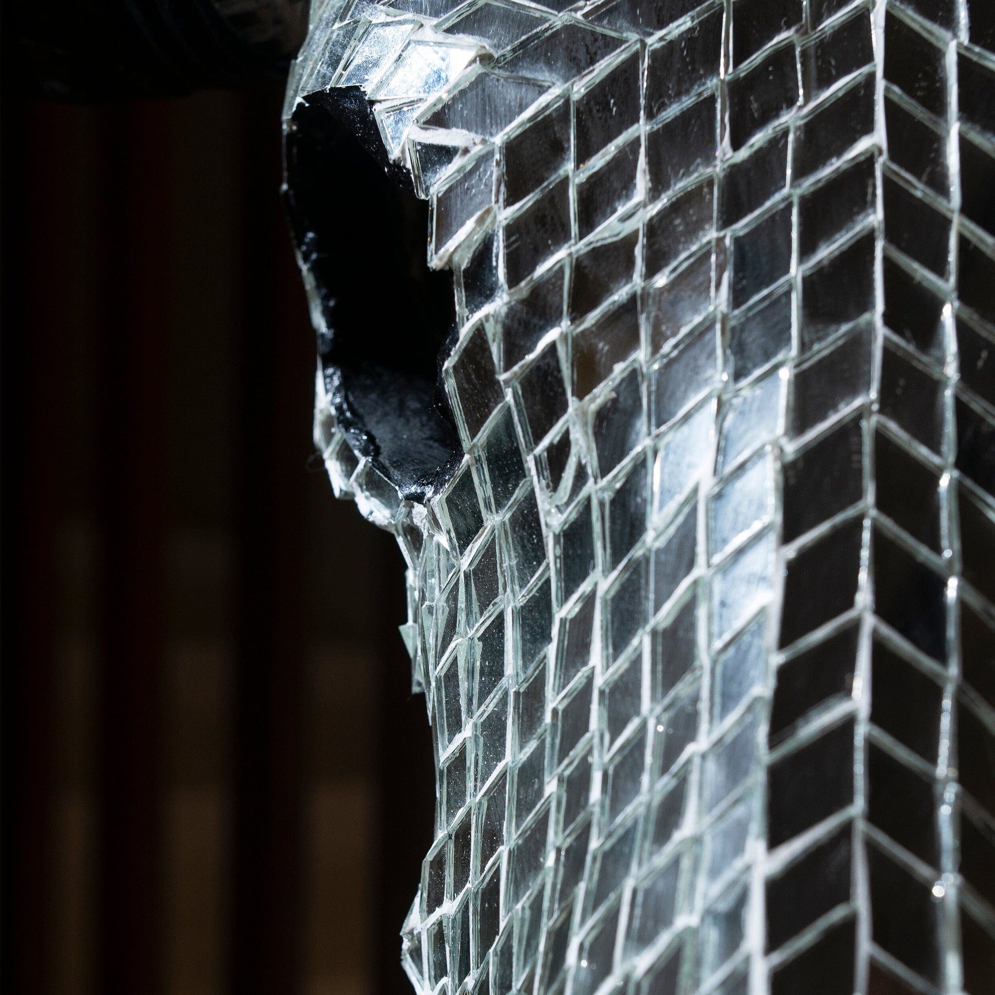 Cow Skull - Mirror // Mosaic Finish