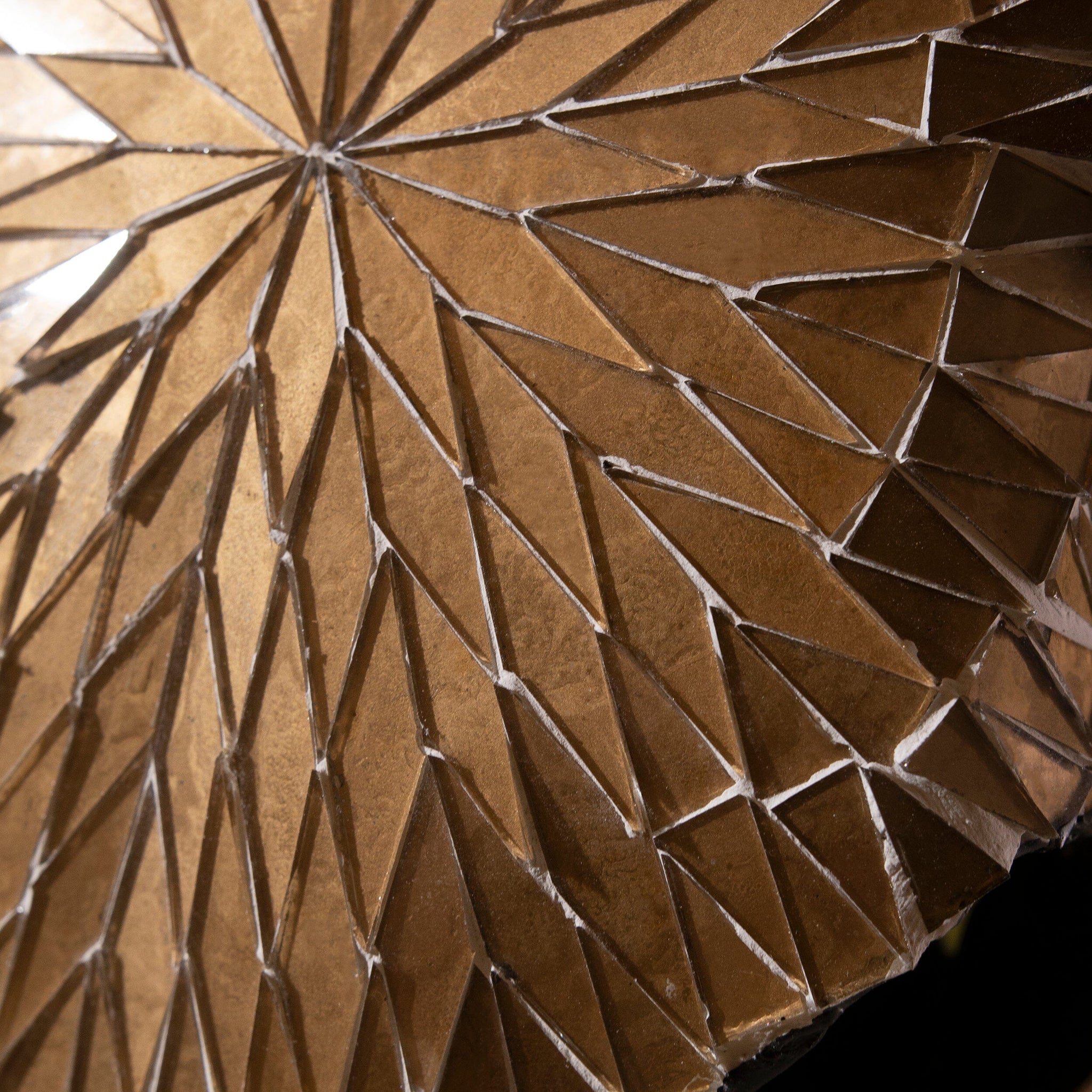 Longhorn Skull // XL Horns - Mocha Mirror // Mosaic Finish