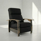 Whiskey Barrel Recliner — Premium Plush Fabric