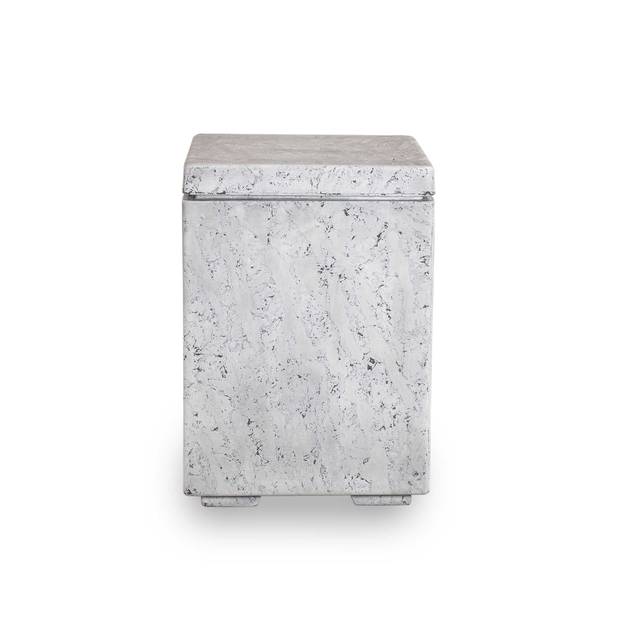 Propane Tank Enclosure with Removeable Top - GFRC Concrete