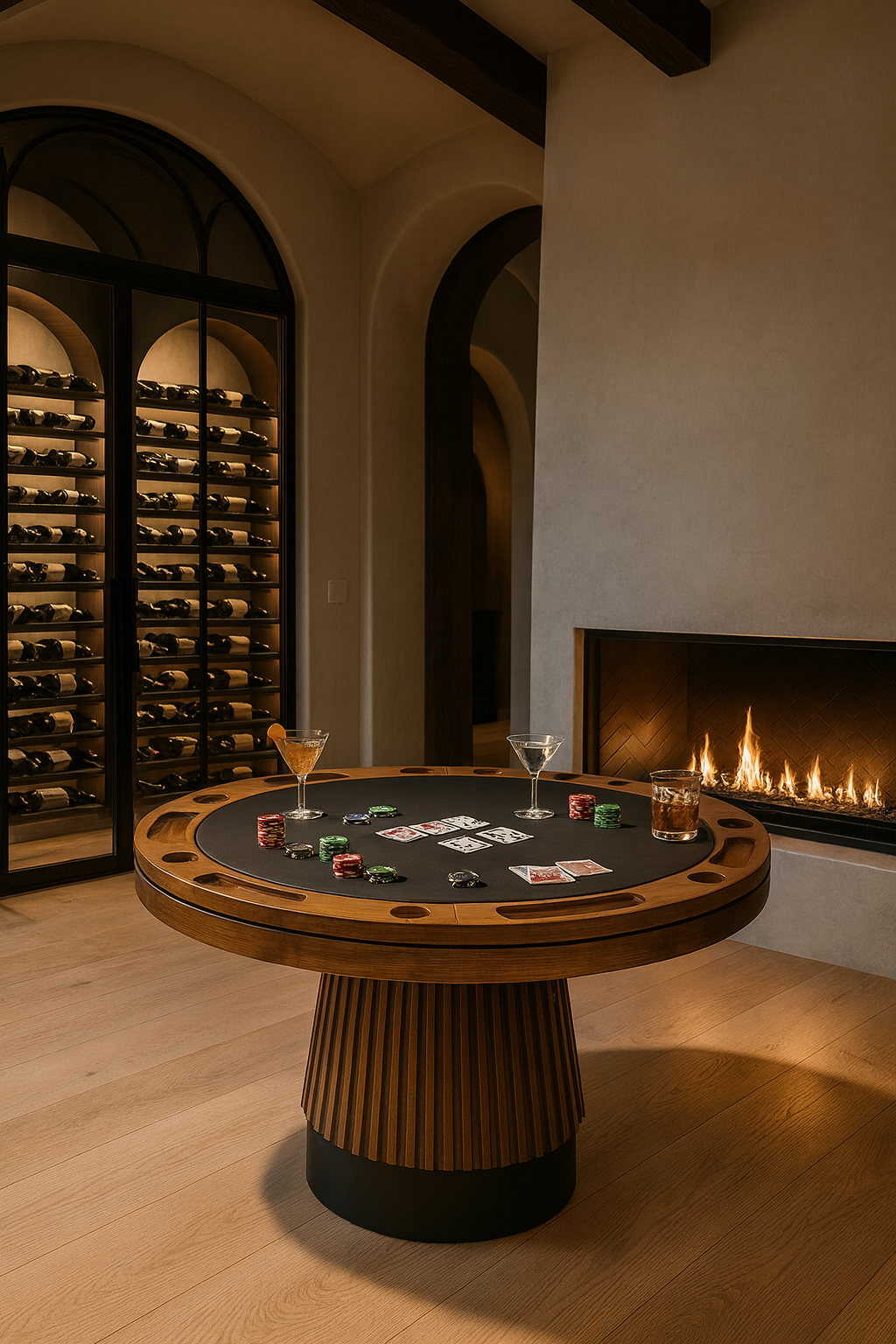 Prohibition 48" 2 in 1 Poker Table