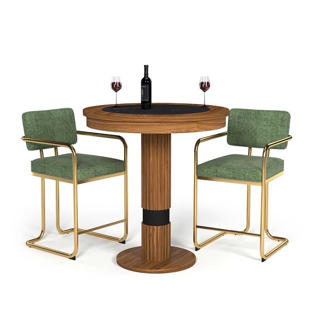 Prohibition Table Prohibition Pub Table – The Luxe Cave