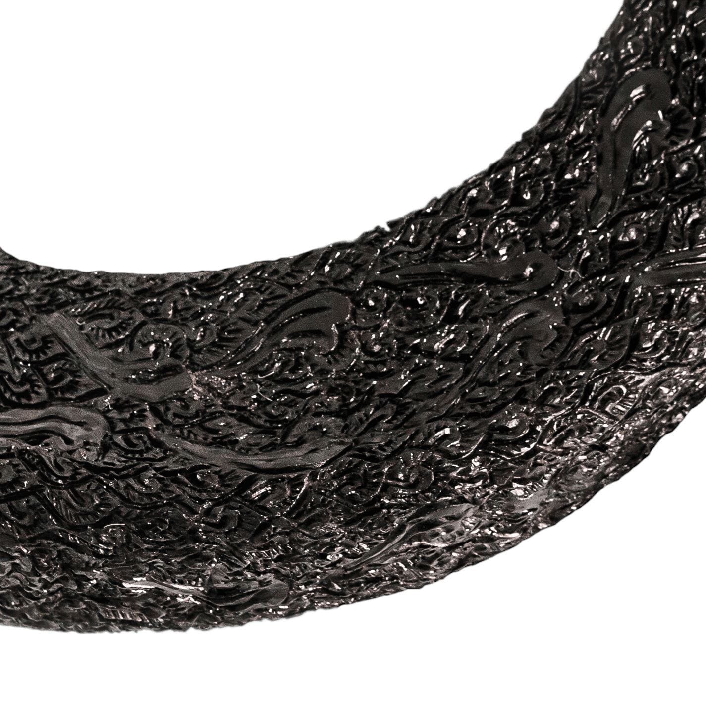 Ram Skull - Matte Black Storm