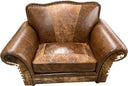Stockyard Western Leather Chair and a Half