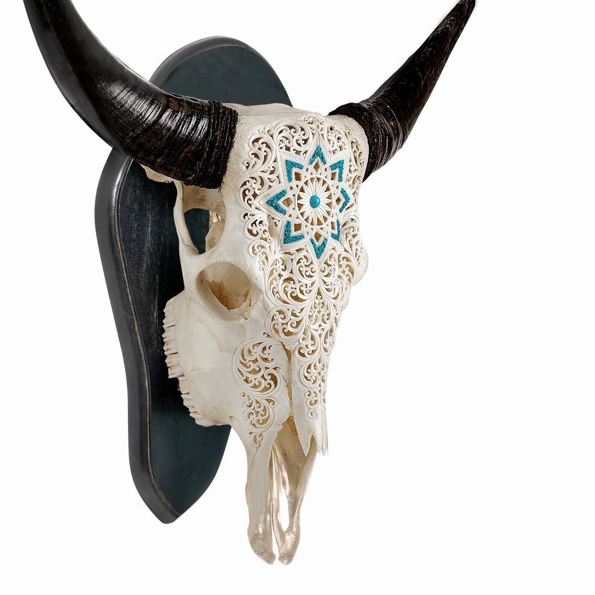 Cow Skulls - Wood Wall Mount