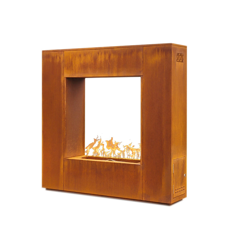 Williams Outdoor Fireplace  -  Corten Steel  - 72"