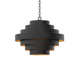 Nordic Black Chandelier