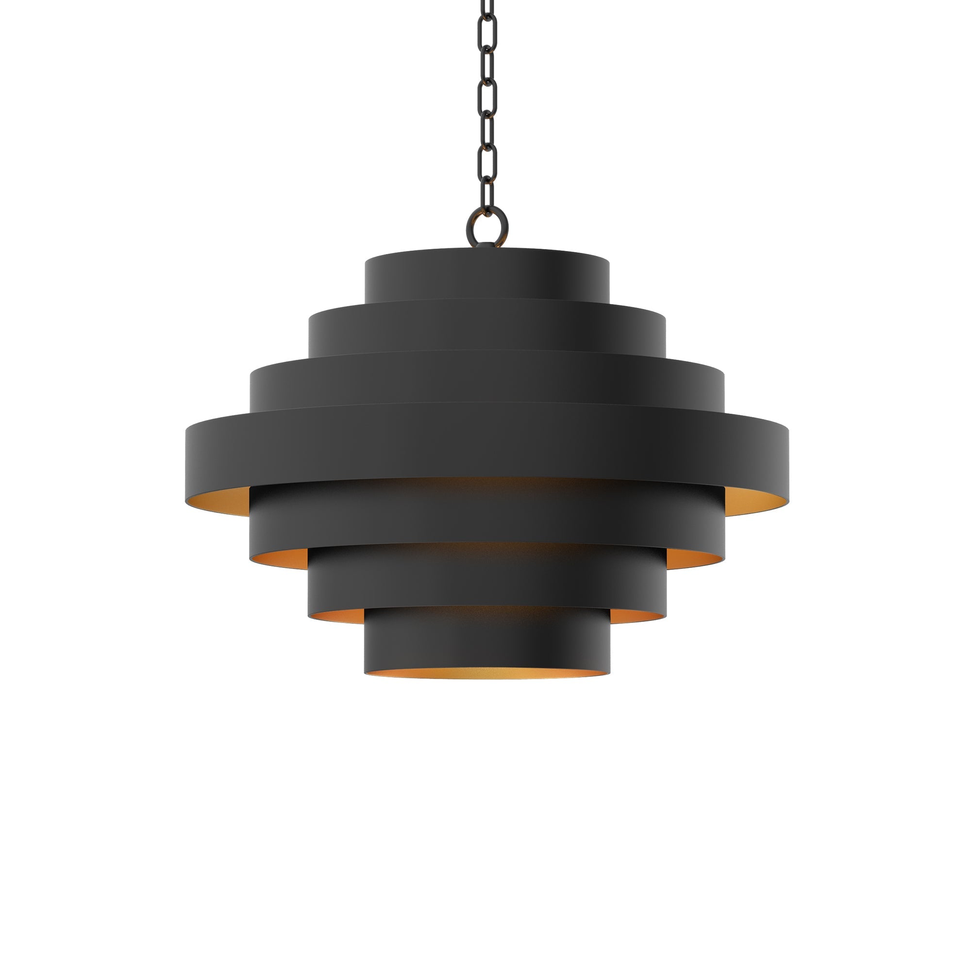 Nordic Black Chandelier