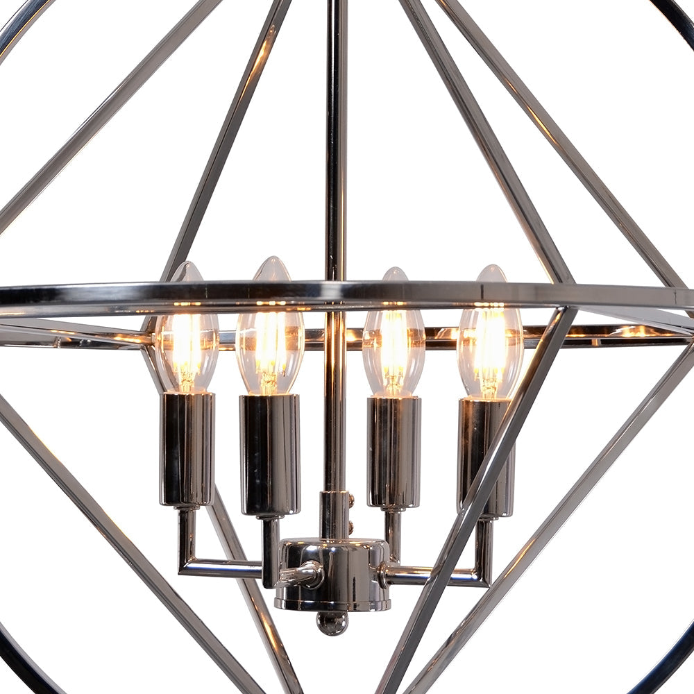 Geometric Metal Pendant Light