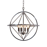 Geometric Metal Pendant Light
