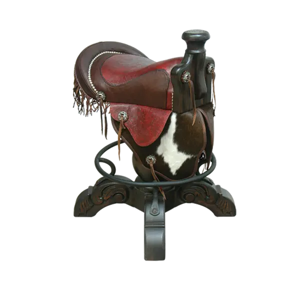 Bronco Saddle Bar Stool