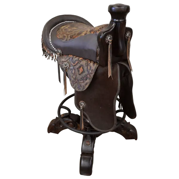 Chaps Saddle Bar Stool
