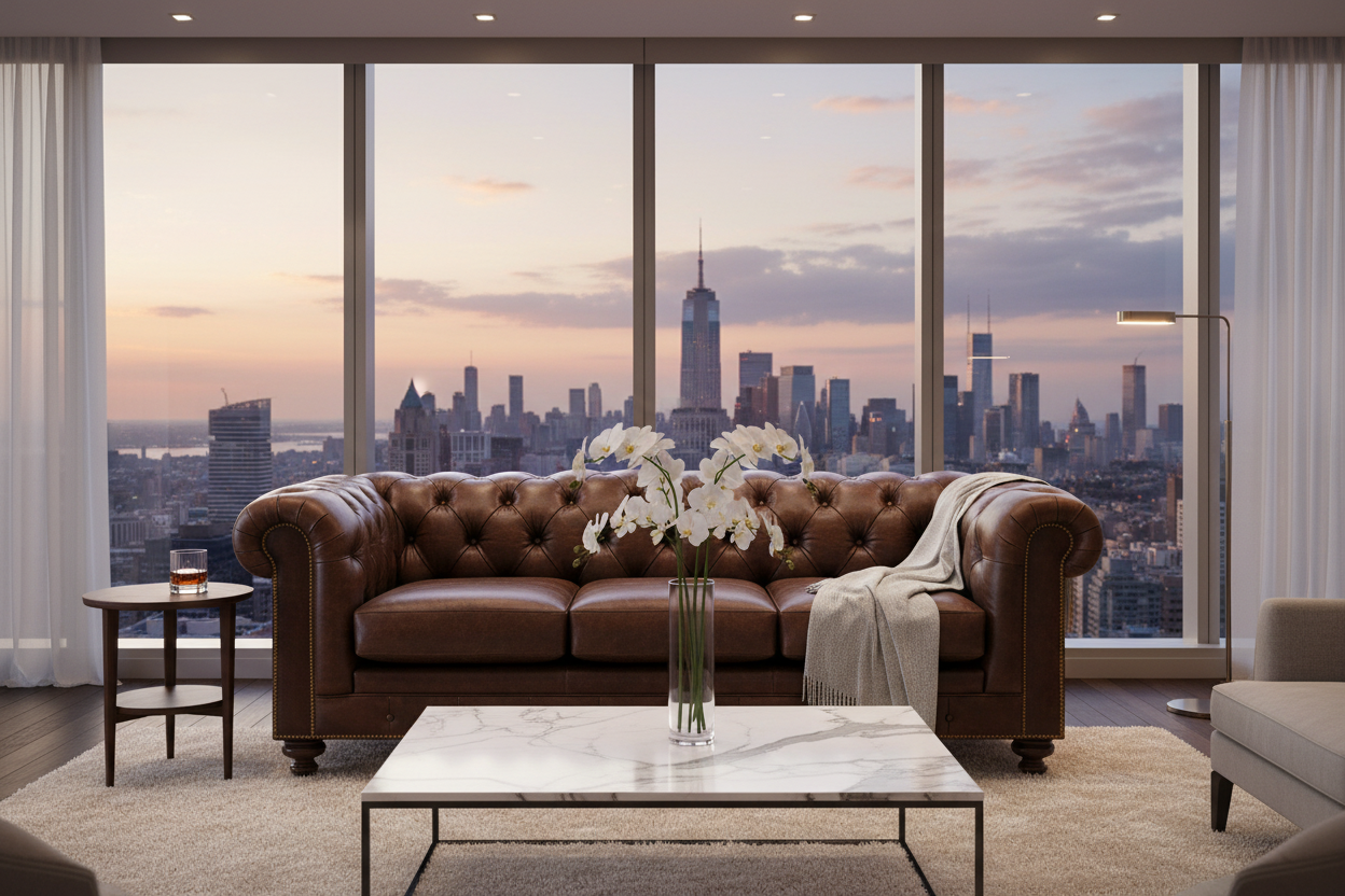 Chesterfield - Penthouse Living Room