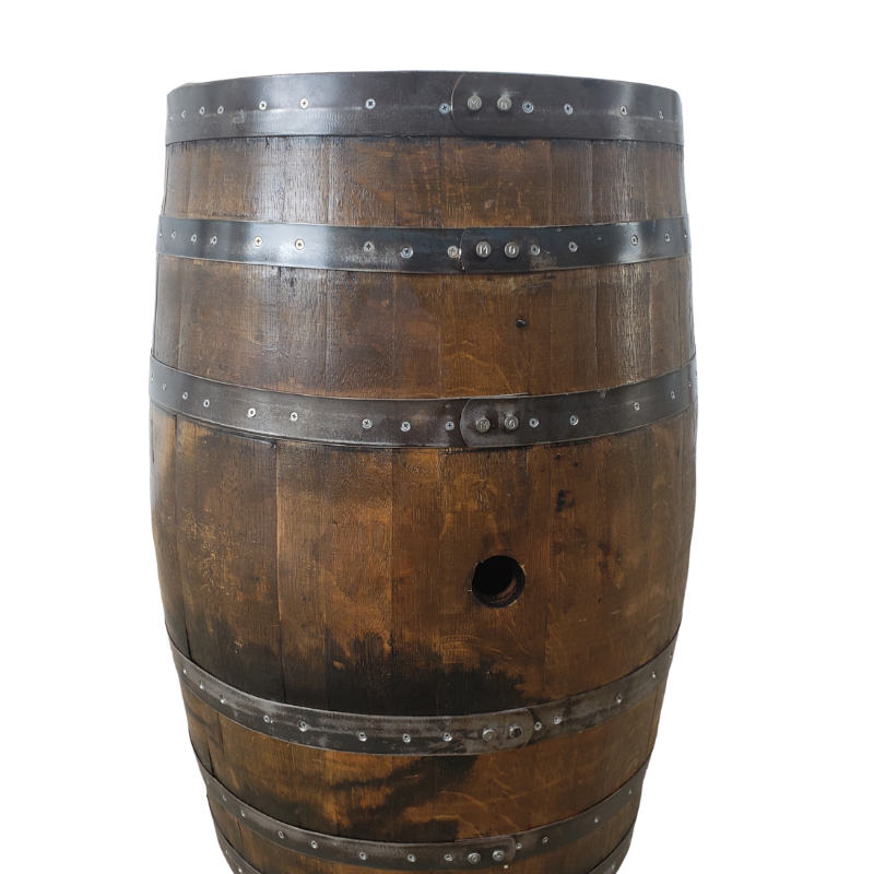 No Door Barrel Cabinet
