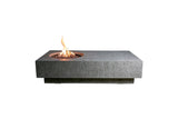 Metropolis 56” Concrete Fire Table – Light Gray