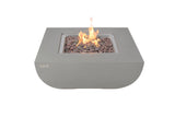 Westport 34” Concrete Fire Table - Light Gray