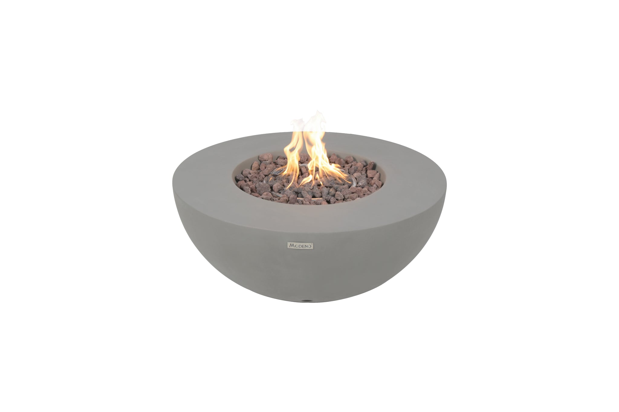 Roca 34” Concrete Fire Table 
- Light Gray