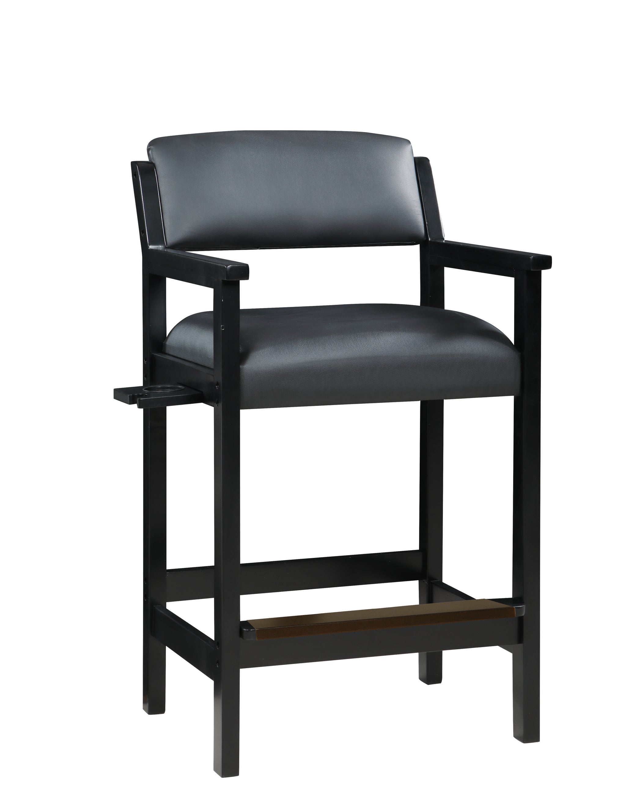 Cambridge 30-in High Top Spectator Chair - Black