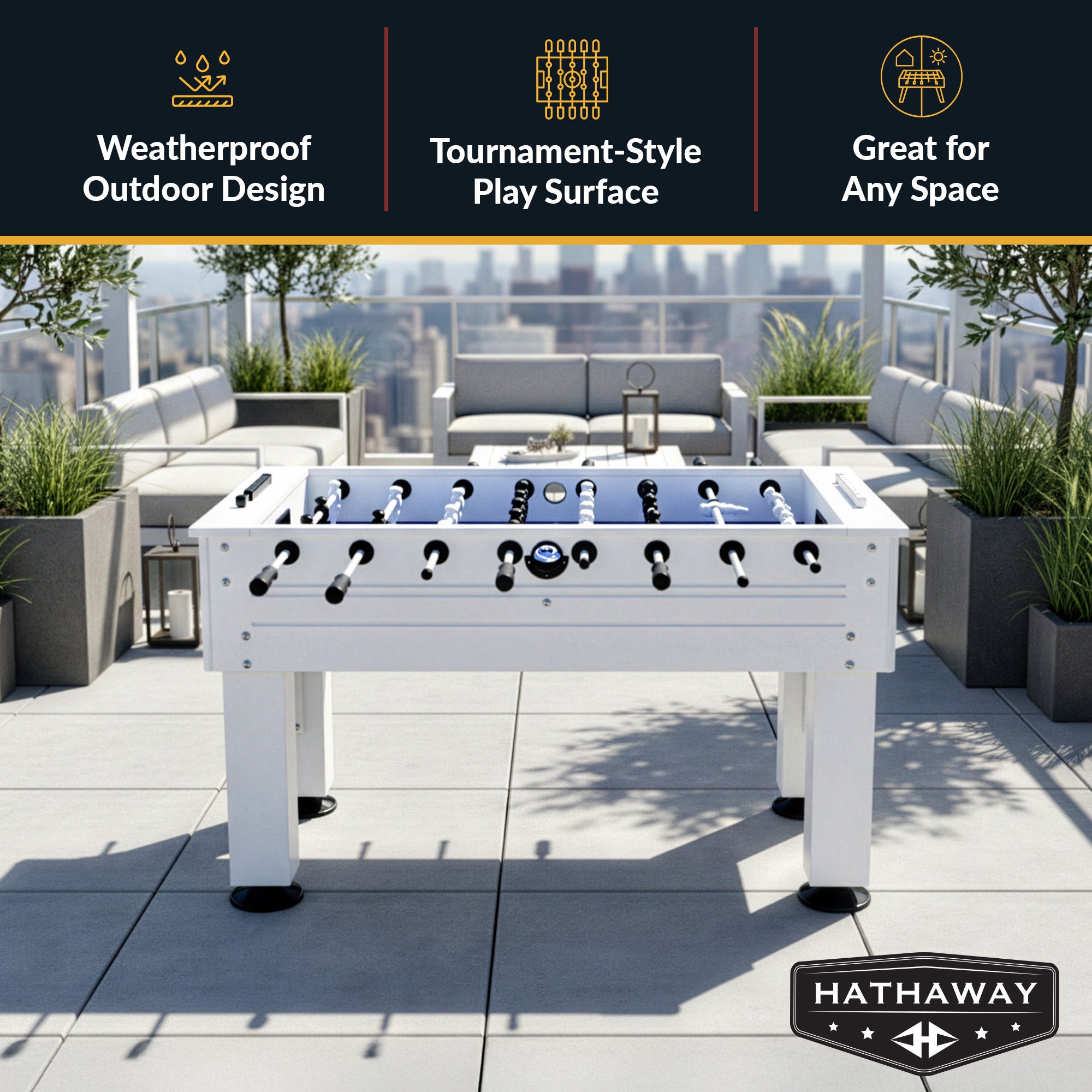 Highlander 55-in Outdoor Foosball Table - image 3