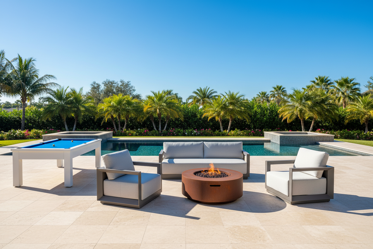 Luxury Outdoor Hero - Sunny Afternoon
