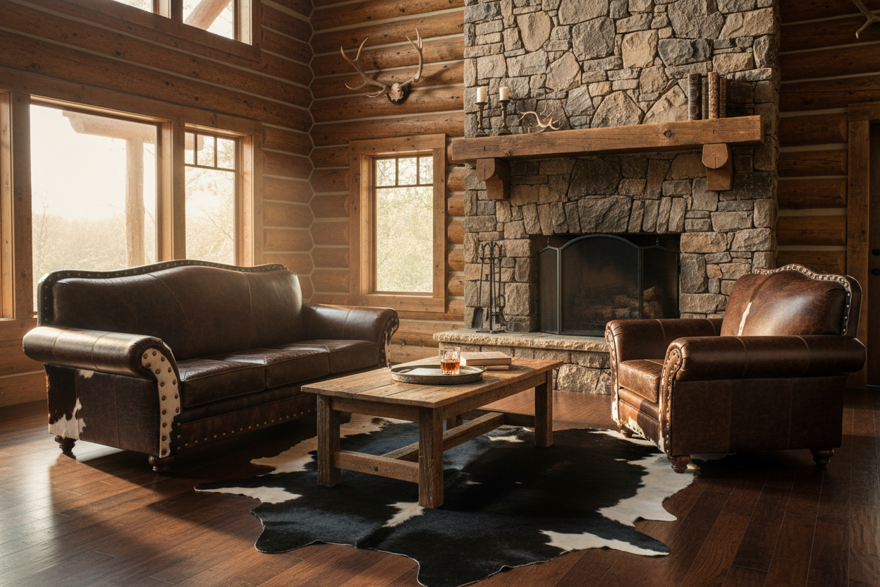 Maverick Club Chair + Sofa - Western Lodge