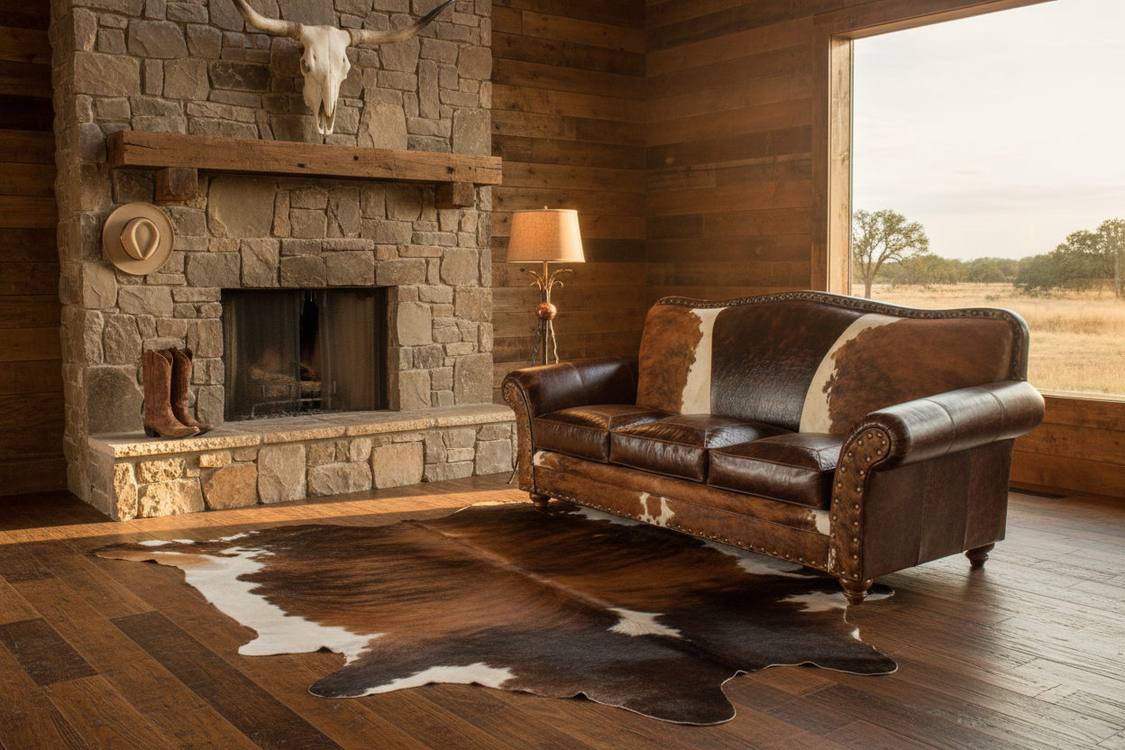Ranch Foreman Sofa - Country Western