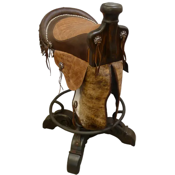 Cowboy Saddle Bar Stool