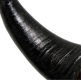 Cow Skull - Matte Black Storm