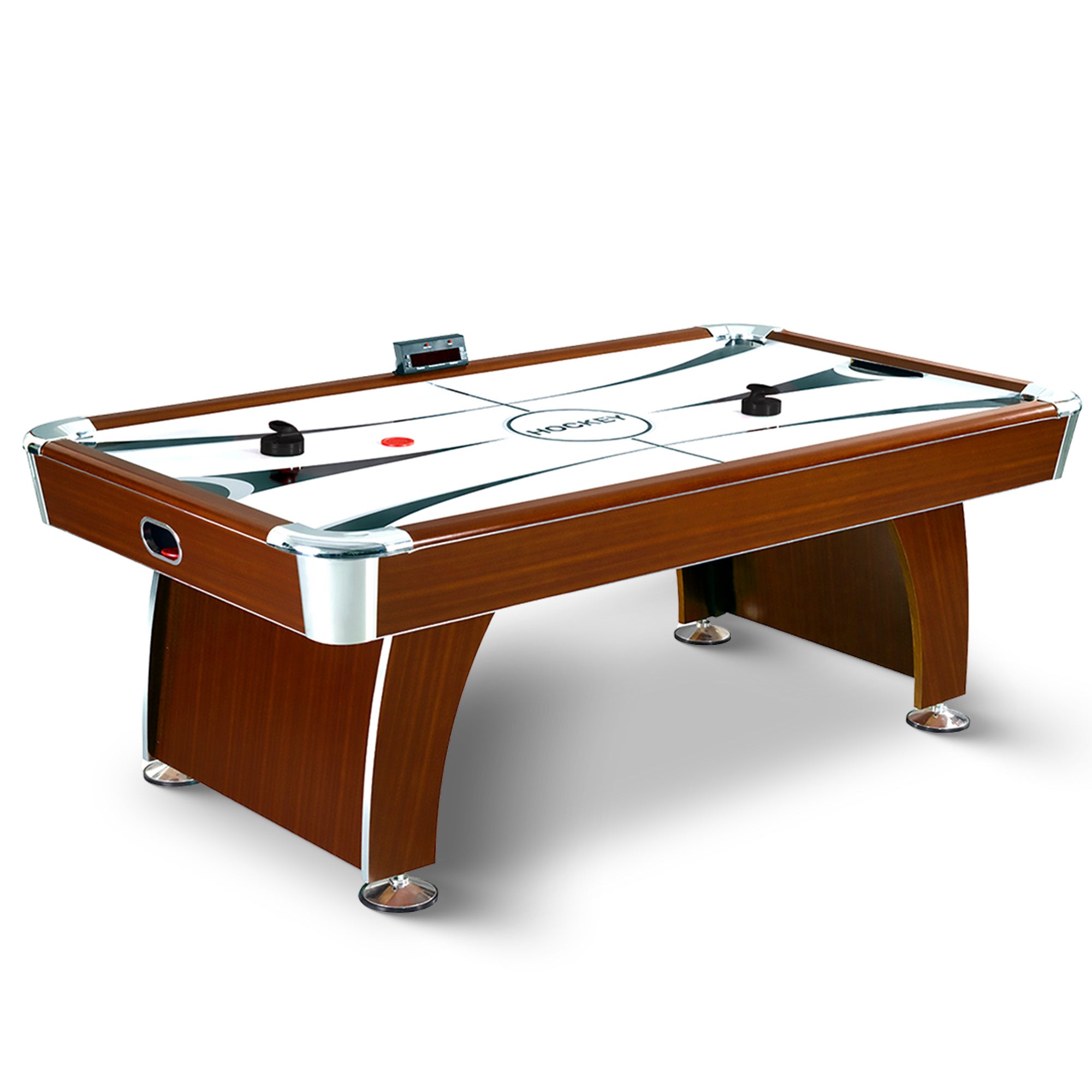Brentwood 90-in Air Hockey Table with LED Scoring and Sound - image 2