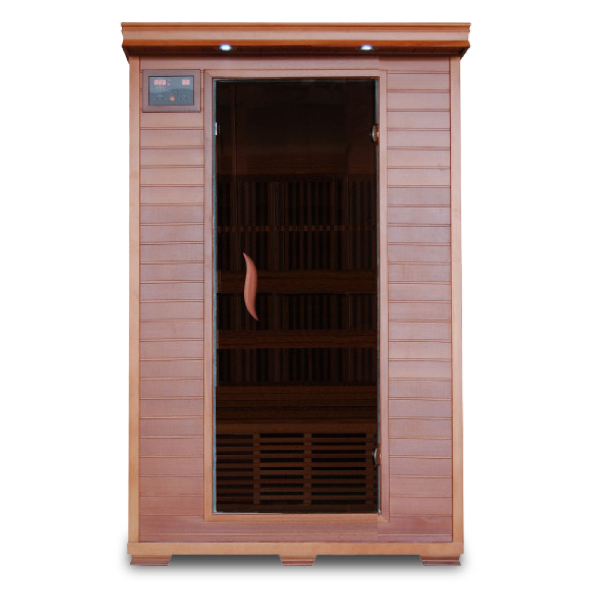 Yukon 2-Person Cedar Infrared Sauna with 6 Carbon Heaters