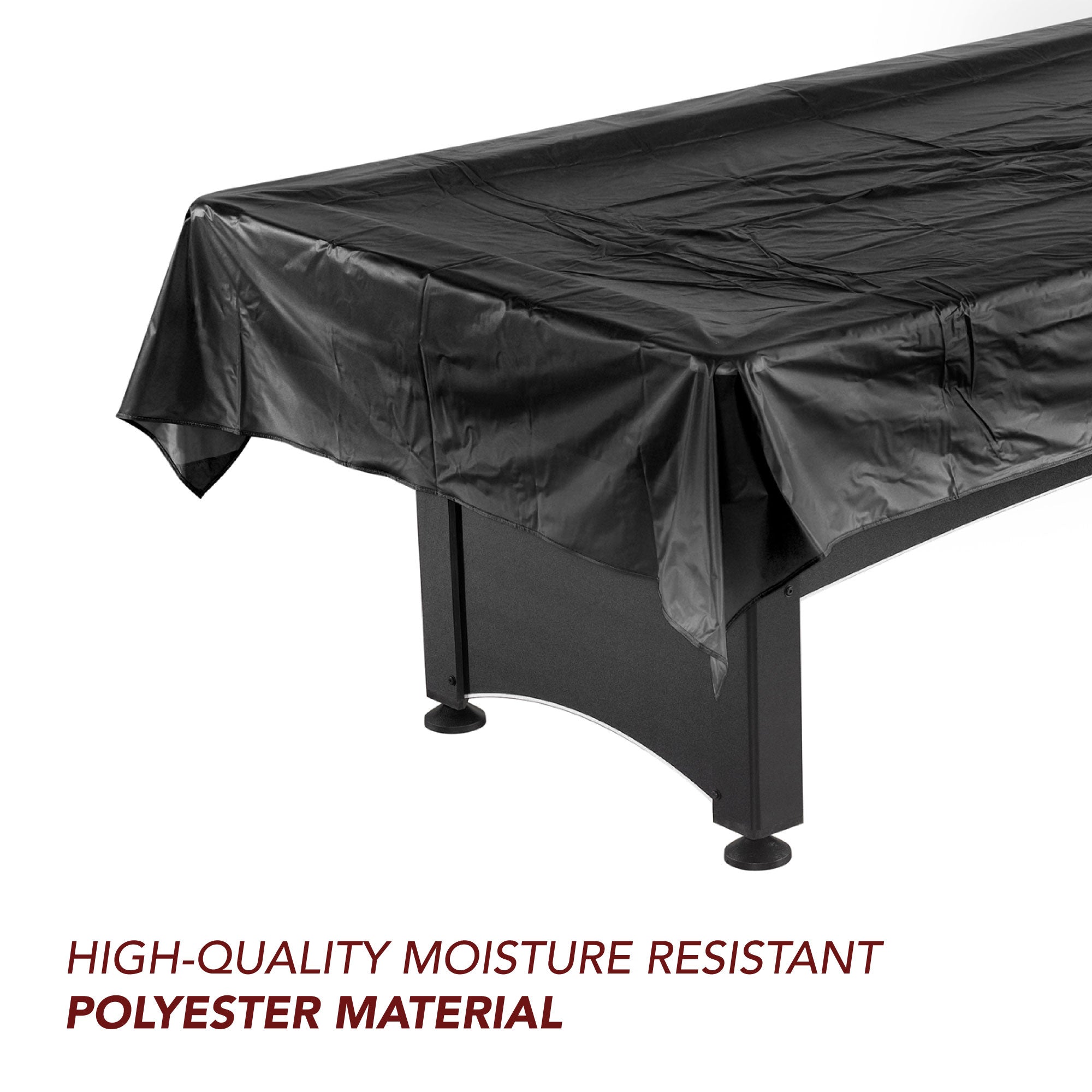 8-ft Billiard Table Cover - Unfitted - Black - image 3