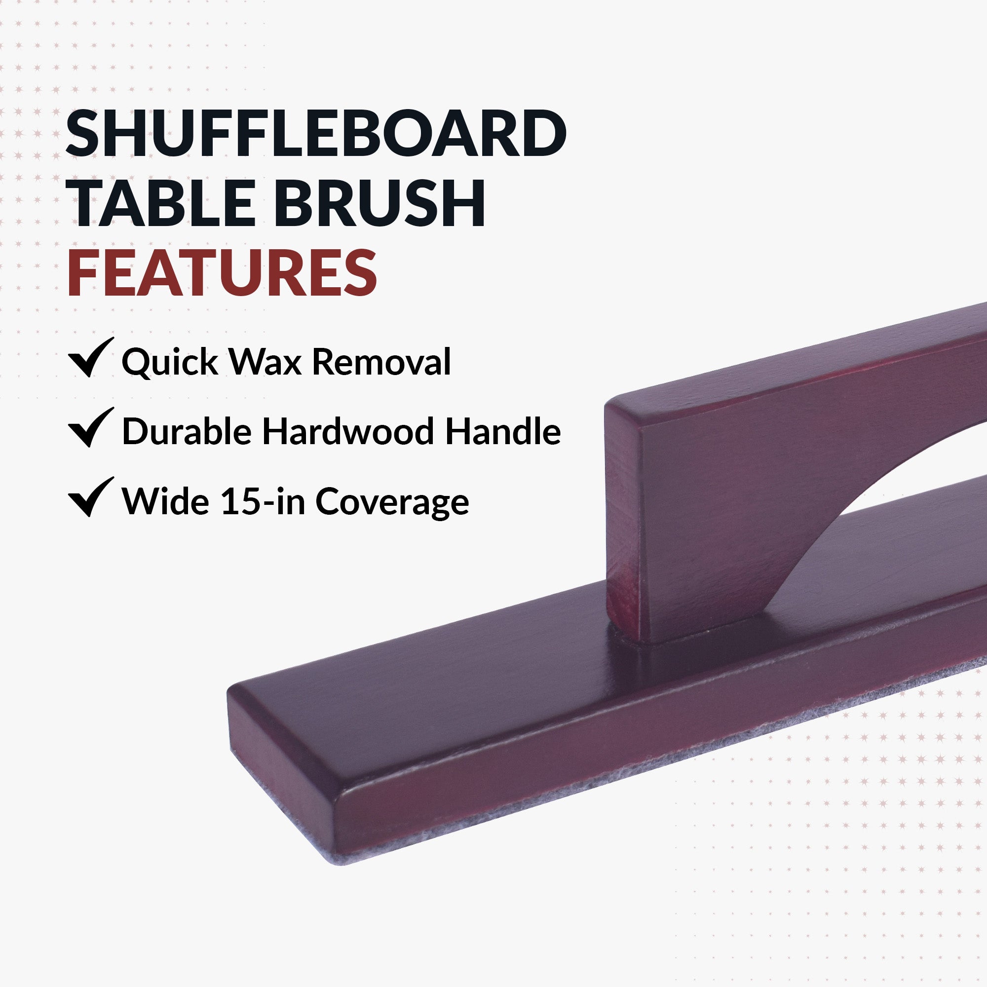 Shuffleboard Table Brush - image 4