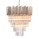 5-Tier Crystal Chandelier