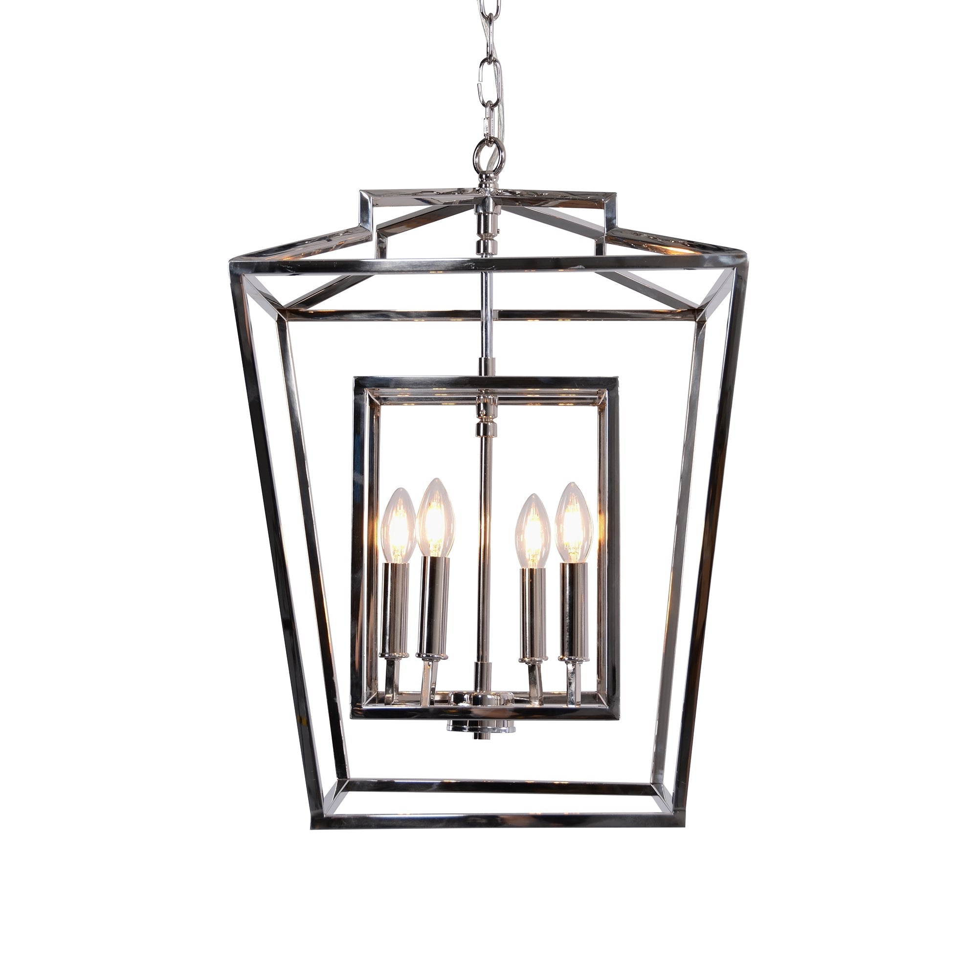 Geometric Metal Pendant Light